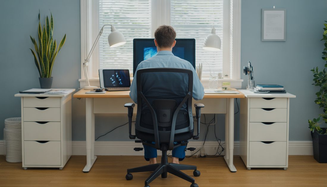 réduire les tensions du haut du dos en télétravail