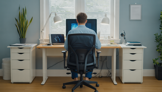 réduire les tensions du haut du dos en télétravail