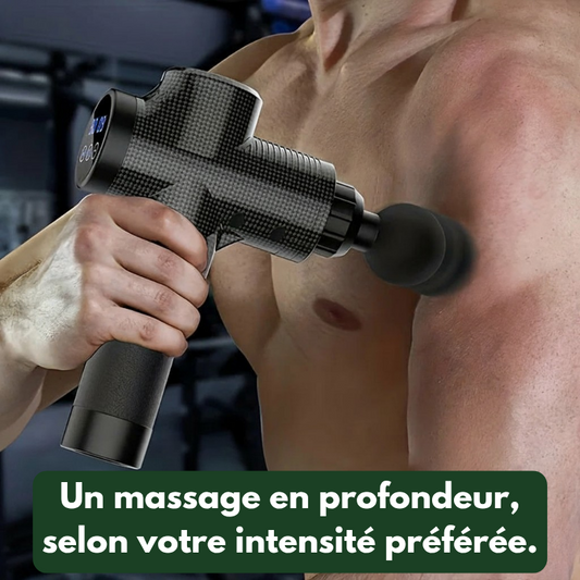 Pistolet de massage 30 niveaux – Relaxation musculaire profonde | Calmyo™