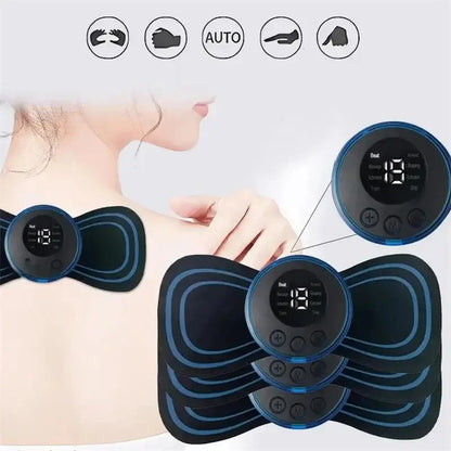 Électrostimulateur Cervical Sans Fil, Massage EMS Chauffant - NeckRelax™