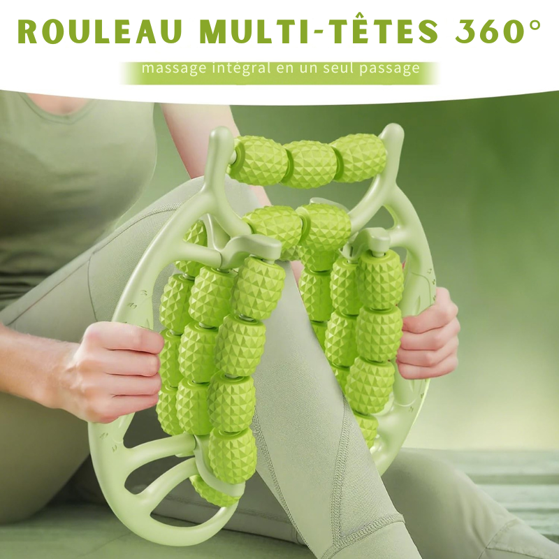 Masseur rouleau 29 roues – Tonifie, raffermit et réduit la cellulite | Rolivo™